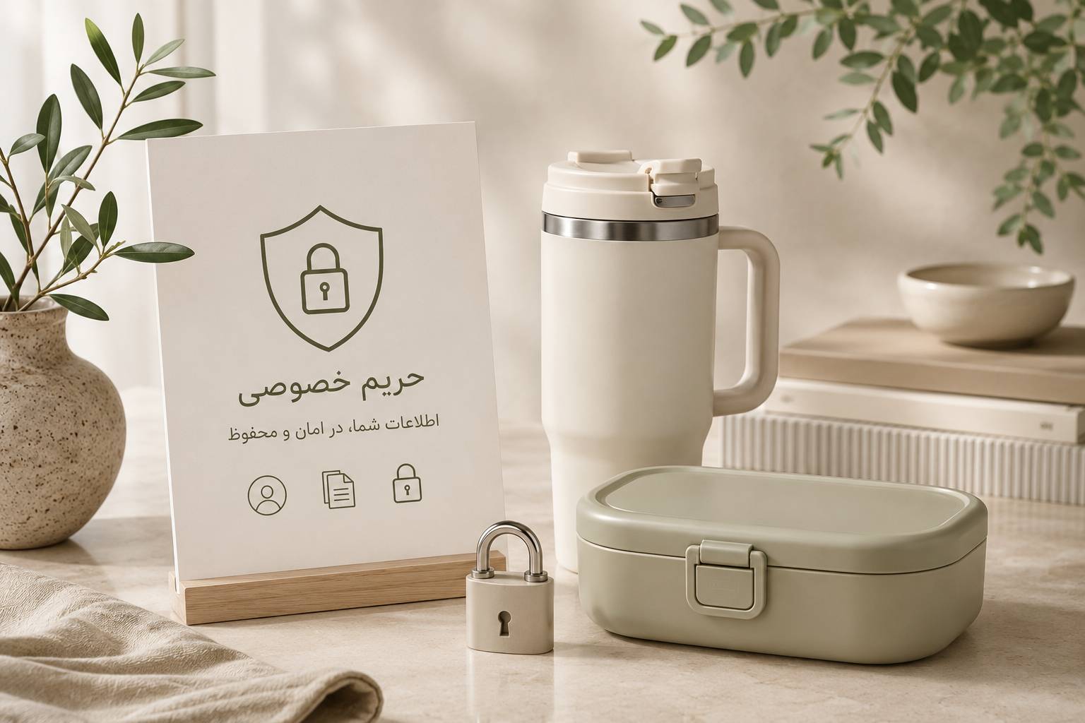 سیاست حفظ حریم خصوصی و امنیت اطلاعات مشتریان فروشگاه اینترنتی 4Home